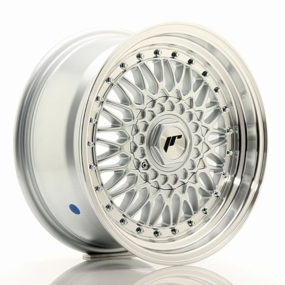 Car Wheel Rim Japan Racing JR9 Silver 16" PCD 4x100 PCD 4x108 ET25 CB 74,1