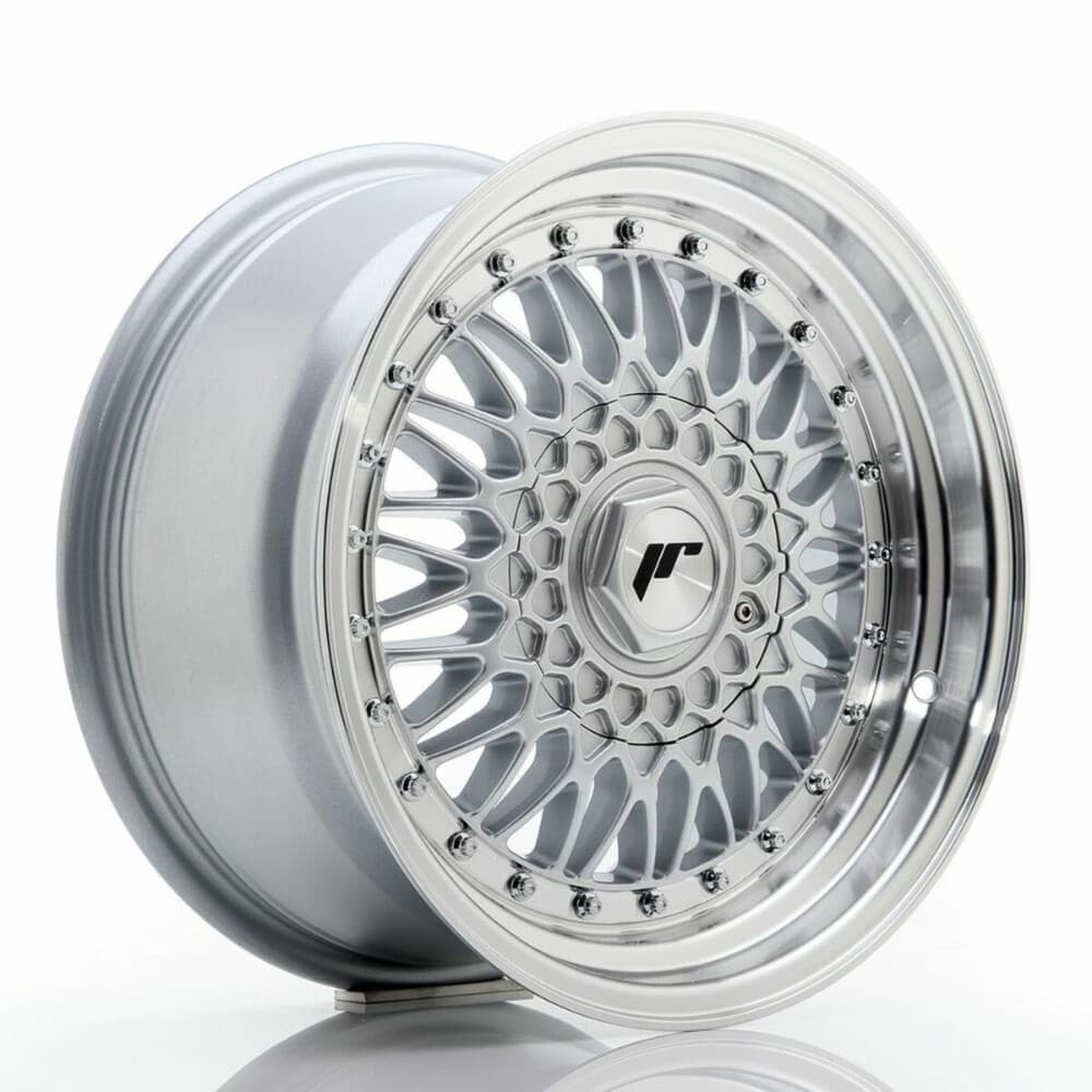 Car Wheel Rim Japan Racing JR9 Silver 16" PCD 4x100 PCD 4x108 ET25 CB 74,1
