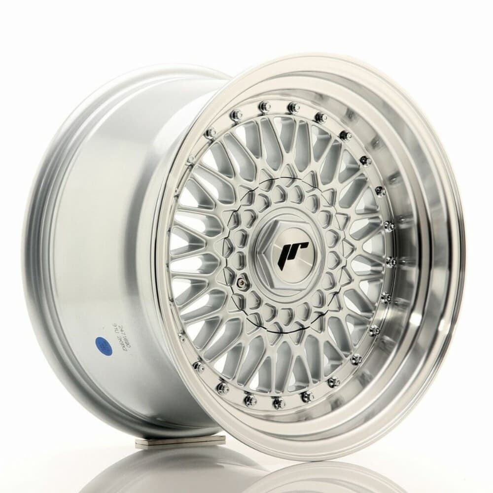 Car Wheel Rim Japan Racing JR9 Silver 16" PCD 4x100 PCD 4x108 ET20