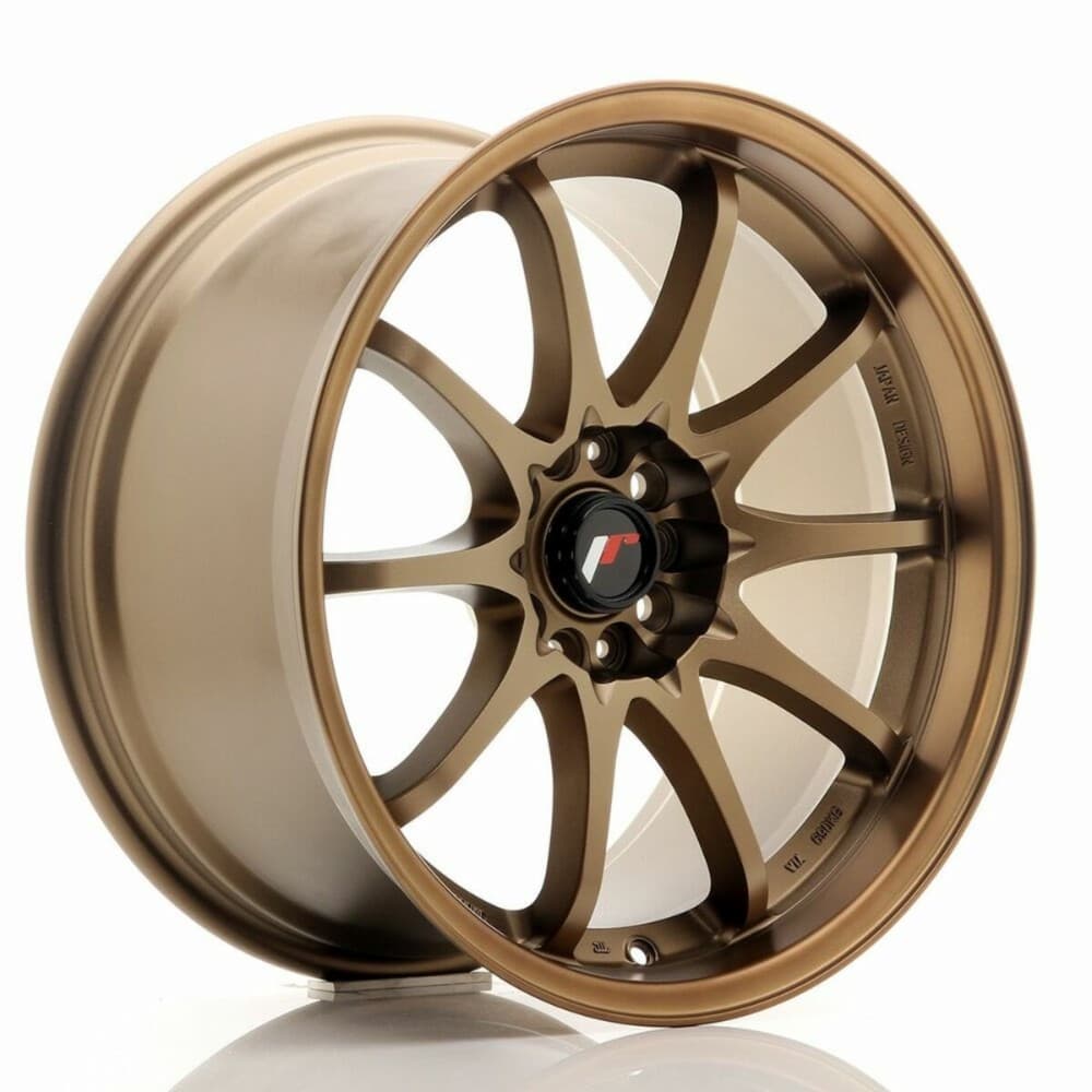 Car Wheel Rim Japan Racing JR5 Bronze 18" PCD 5x100 PCD 5x114 ET22 CB 74,1