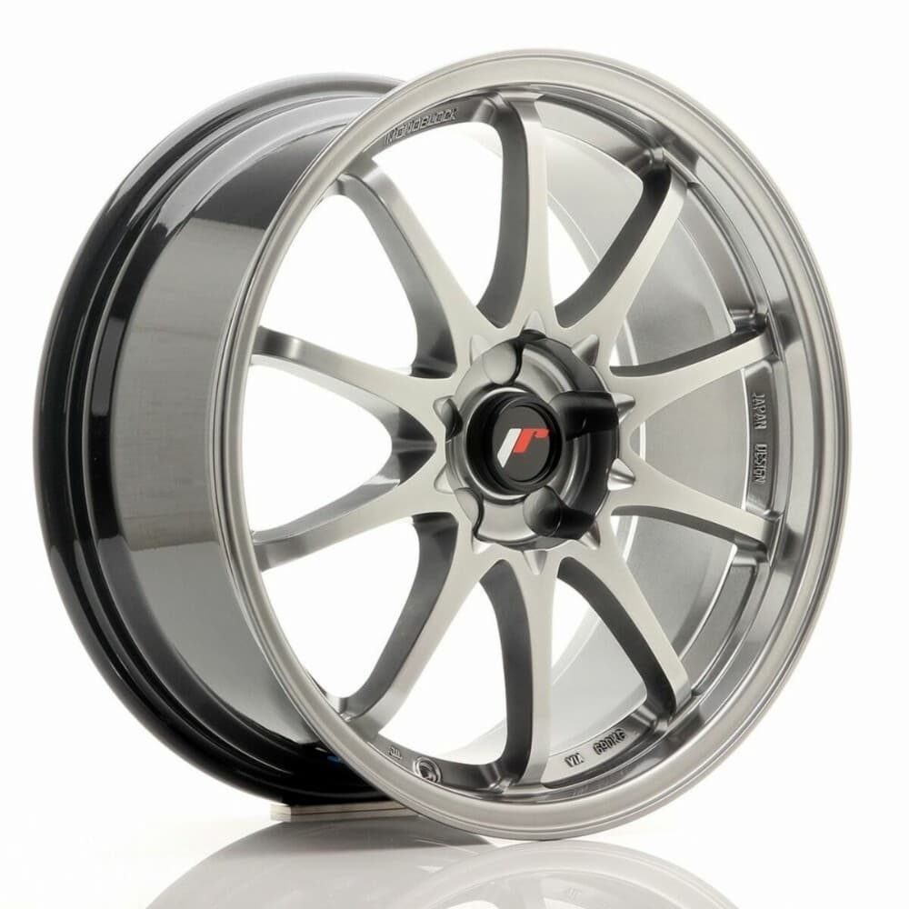 Car Wheel Rim Japan Racing JR5 Black 18" ET35 CB 74,1