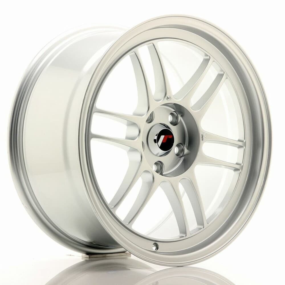 Car Wheel Rim Japan Racing JR7 Silver 18" PCD 5x114 ET35 CB 74,1