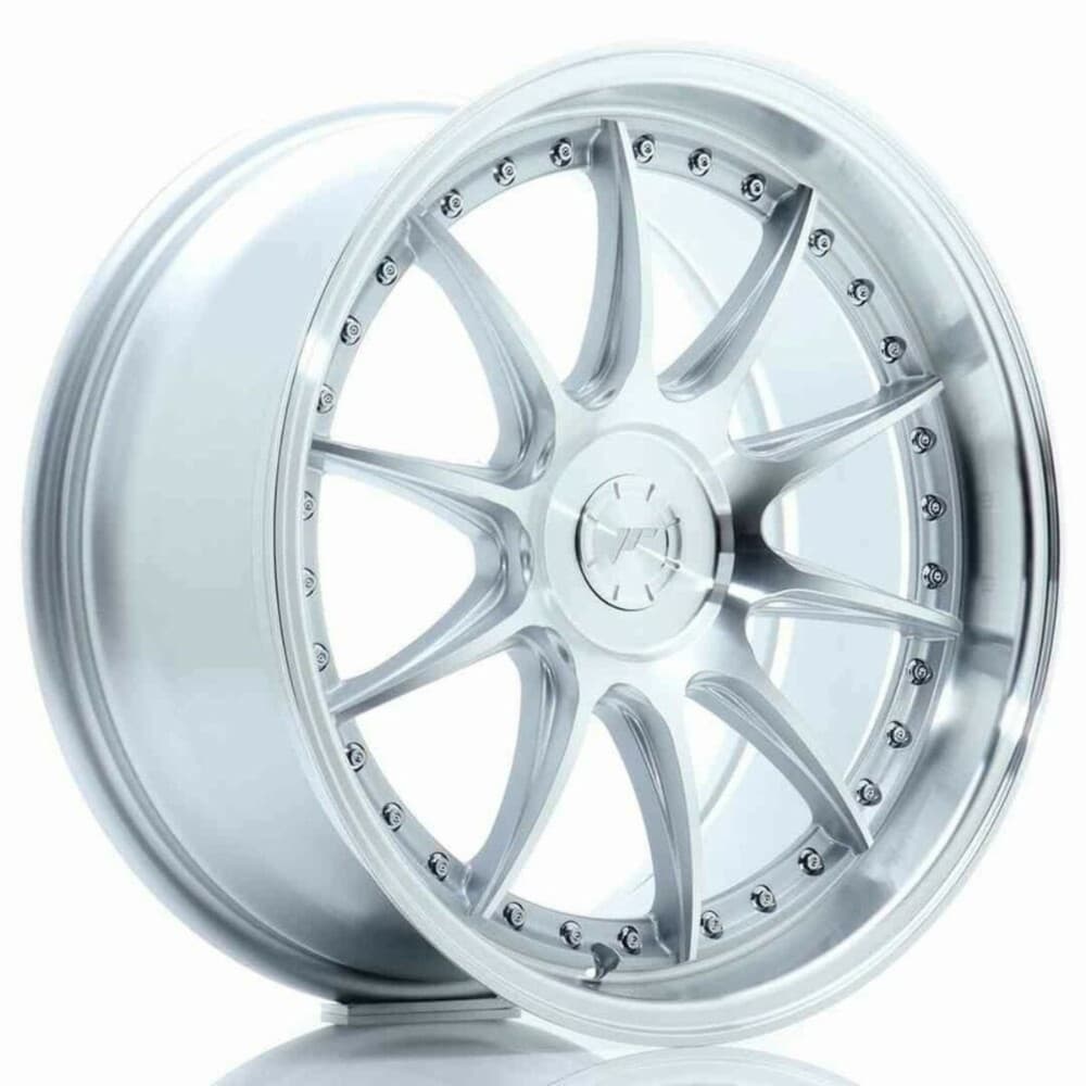 Car Wheel Rim Japan Racing JR41 Silver 18" ET15 Polished