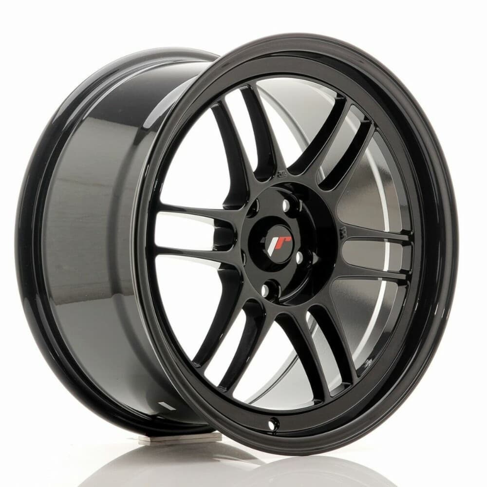 Car Wheel Rim Japan Racing JR7 Black 18" PCD 5x114 ET35 CB 74,1