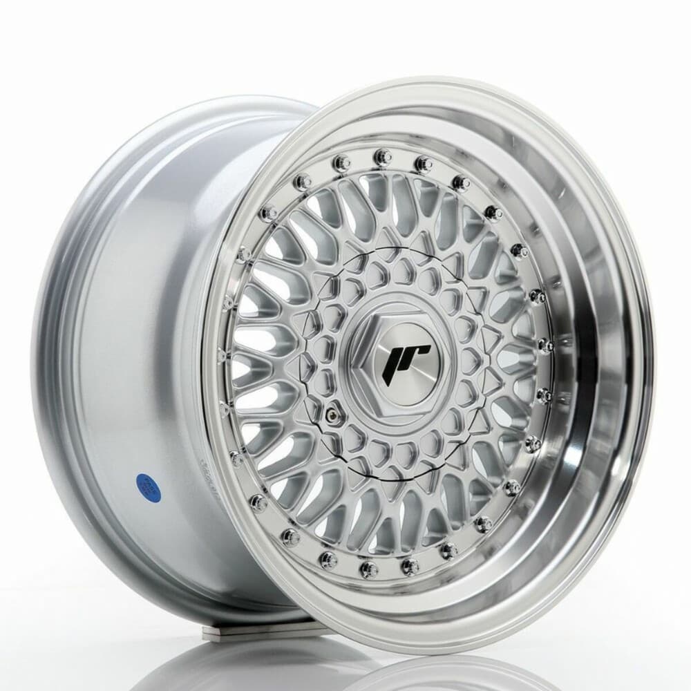 Car Wheel Rim Japan Racing JR9158142074SS Silver 15" PCD 4x100 PCD 4x108 ET20 CB 74,1