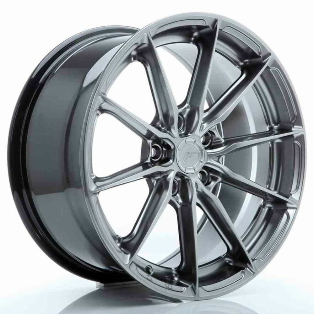Car Wheel Rim Japan Racing JR37 Black PCD 5x100 ET35 17"