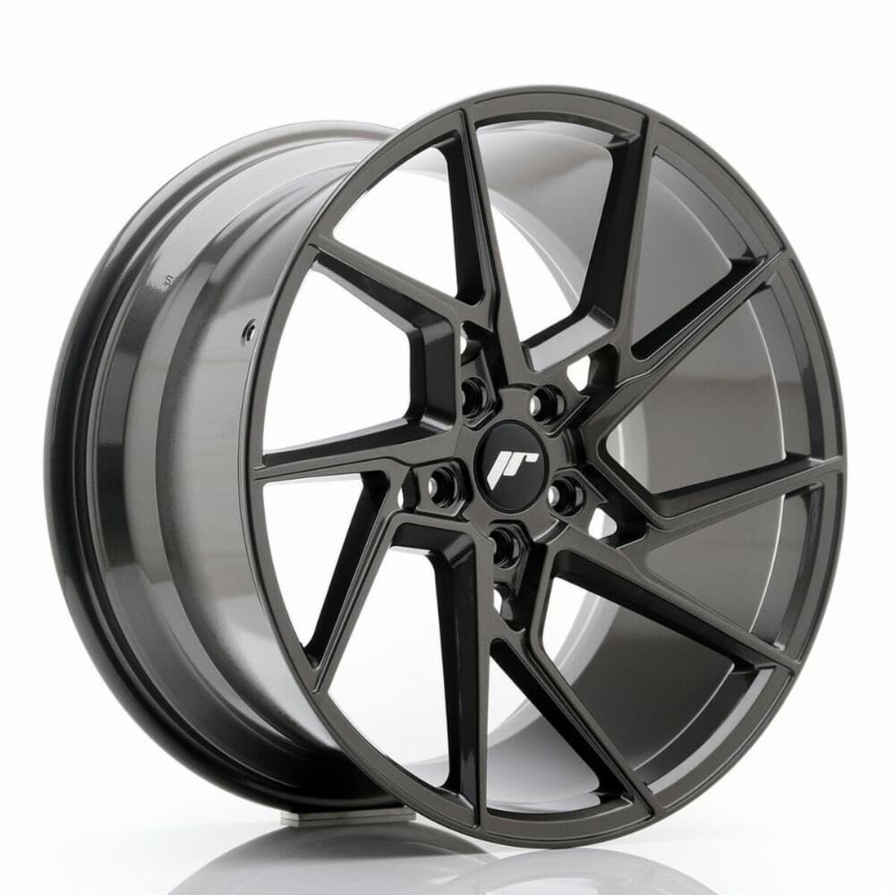 Car Wheel Rim Japan Racing JR33 Black 20" PCD 5x120 ET40 CB 72,6