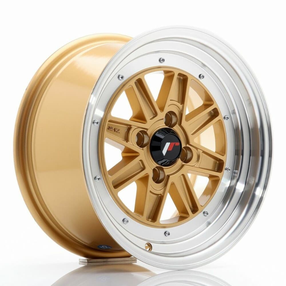 Car Wheel Rim Japan Racing JR31 Golden 15" PCD 4x100 ET20 CB 73,1