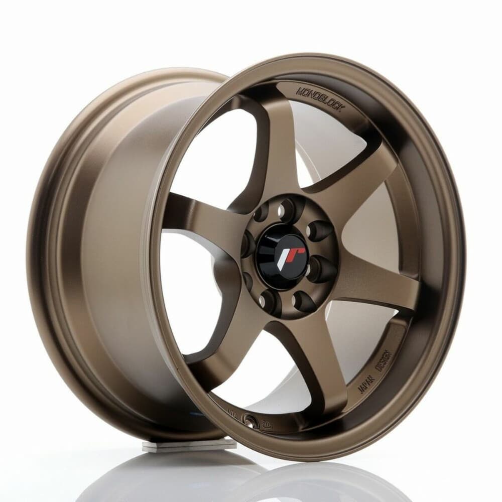 Car Wheel Rim Japan Racing JR3158142573ABZ Bronze 15" PCD 4x100 PCD 4x108 ET25 CB 73,1