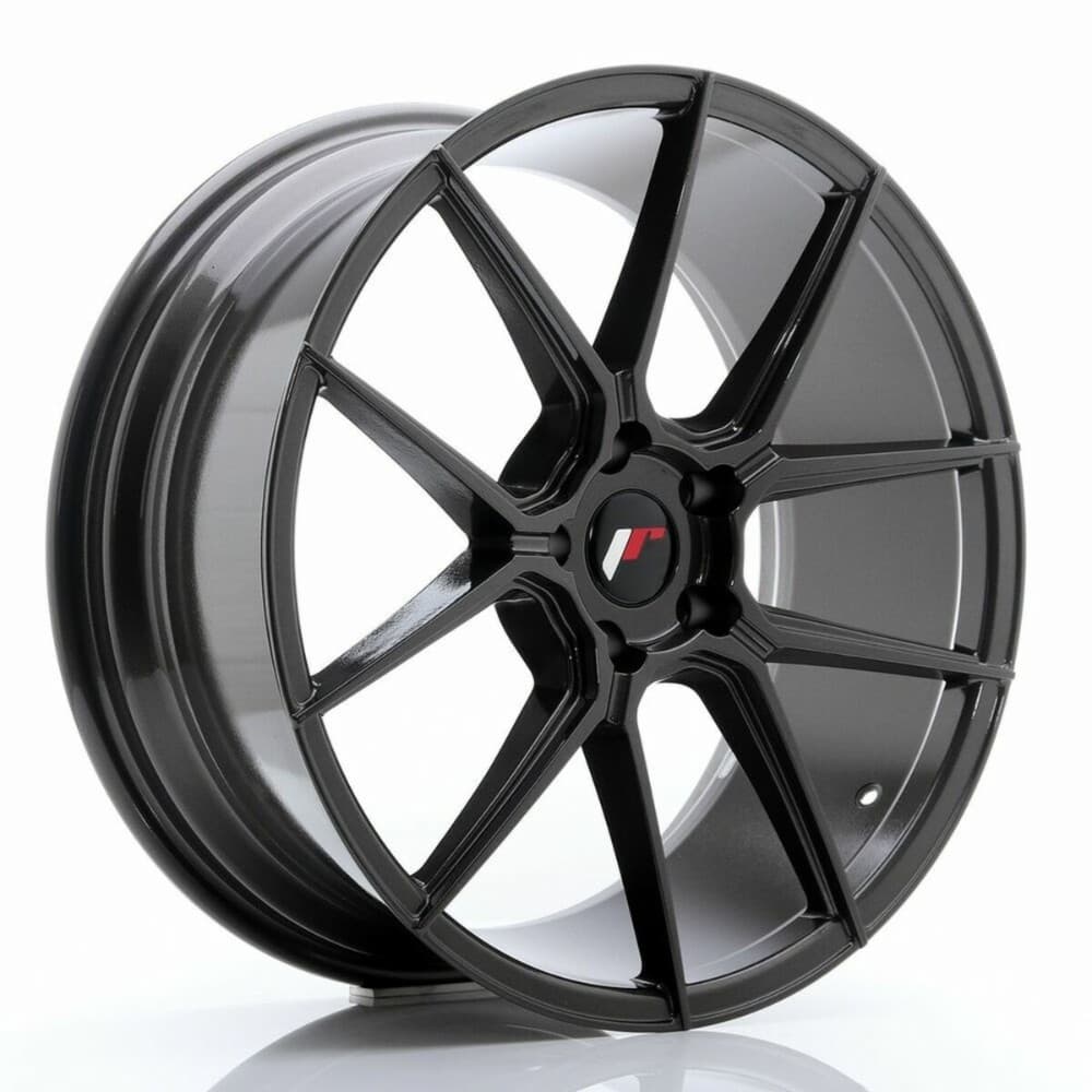 Car Wheel Rim Japan Racing JR30 Grey 20" PCD 5x112 ET40 Polished CB 66,6