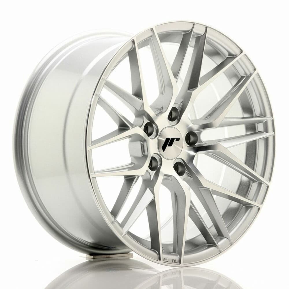 Car Wheel Rim Japan Racing JR28 Silver 18" PCD 5x120 ET35 CB 72,6