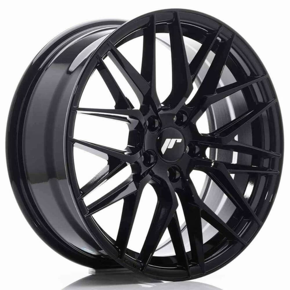 Car Wheel Rim Japan Racing JR28 Black 18" PCD 5x100 ET40