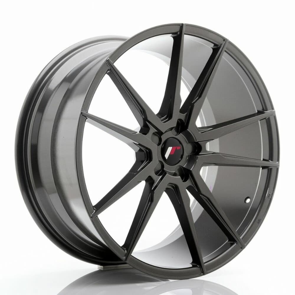 Car Wheel Rim Japan Racing JR21 Grey 22" CB 74,1