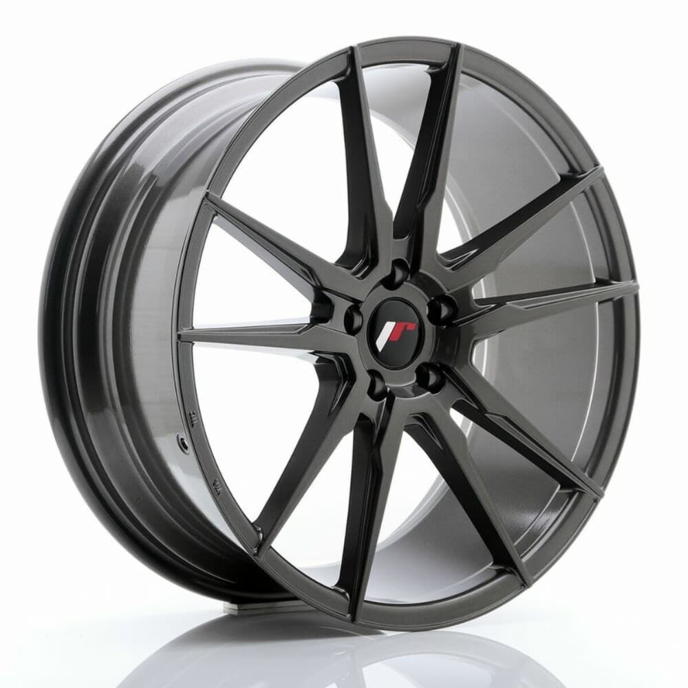Car Wheel Rim Japan Racing JR21 Grey 20" PCD 5x112 ET40 CB 74,1