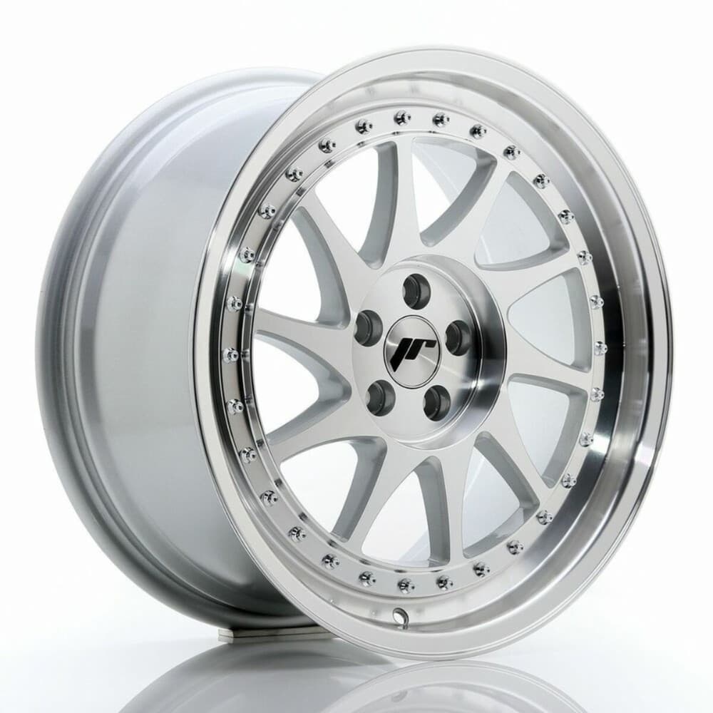 Car Wheel Rim Japan Racing JR26 Silver 18" PCD 5x100 ET35 CB 57,1