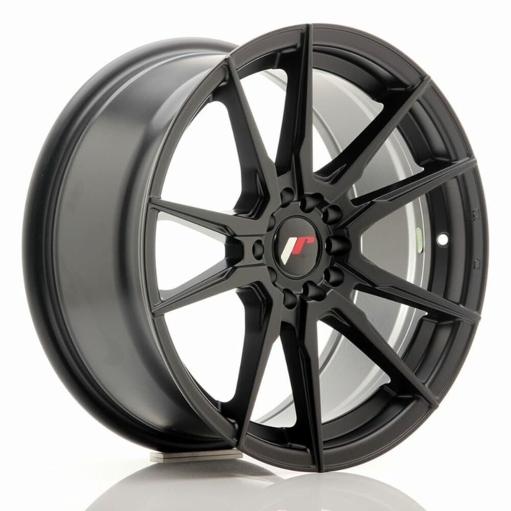 Car Wheel Rim Japan Racing JR21 Black PCD 5x108 PCD 5x112 ET35 17" CB 74,1