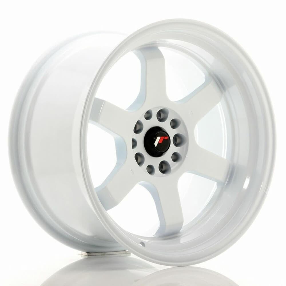 Car Wheel Rim Japan Racing JR12 White 18" PCD 5x114 ET0 CB 74,1