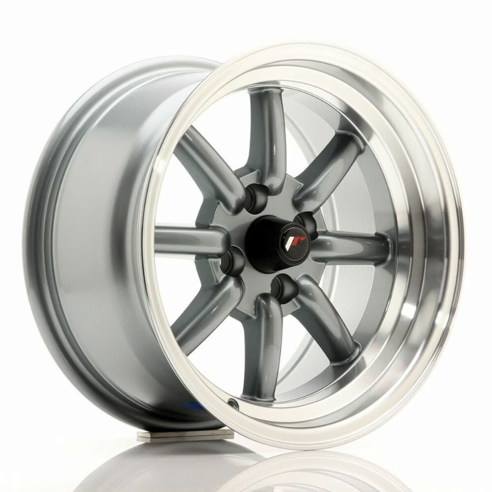 Car Wheel Rim Japan Racing Jr19 Metal 15" PCD 4x100 ET0 CB 73,1
