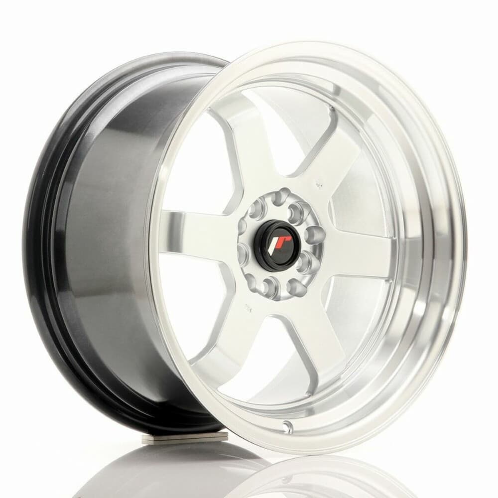 Car Wheel Rim Japan Racing JR12179052573HS Silver PCD 5x114 ET25 17" CB 73,1