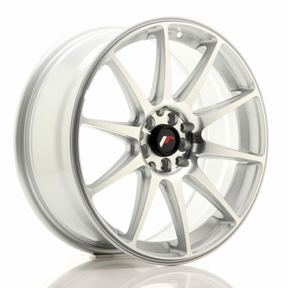 Car Wheel Rim Japan Racing JR11 Silver 18" PCD 5x112 PCD 5x114 ET40 CB 74,1