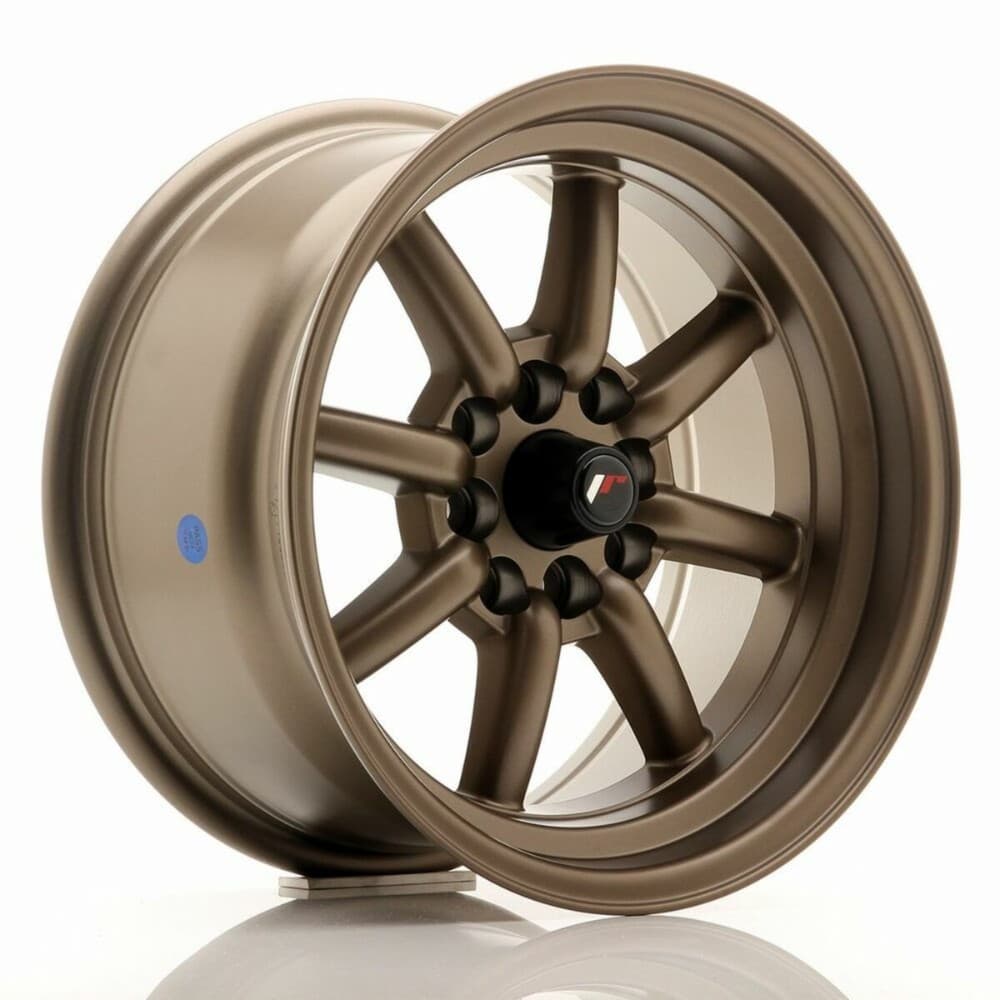 Car Wheel Rim Japan Racing Jr19 Matt Bronze Bronze 15" PCD 4x100 PCD 4x114 ET0 CB 73,1