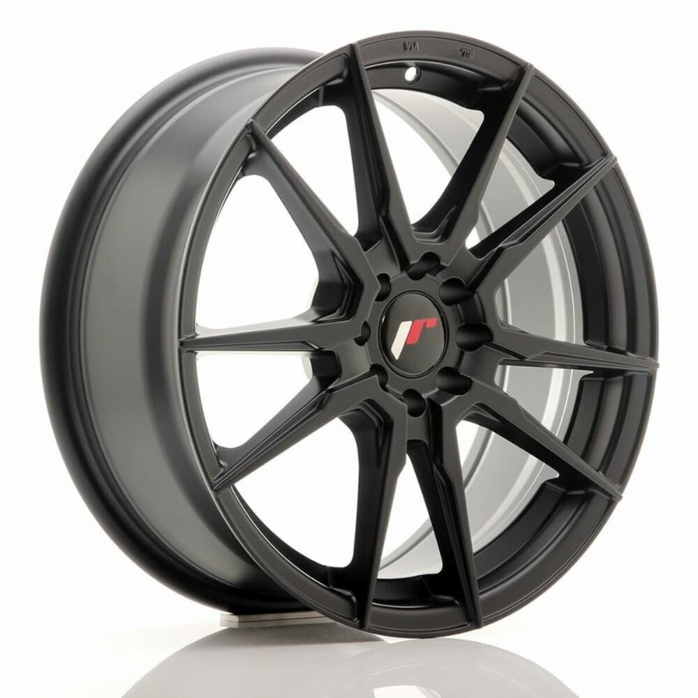 Car Wheel Rim Japan Racing JR21 Black PCD 4x100 PCD 4x114 ET40