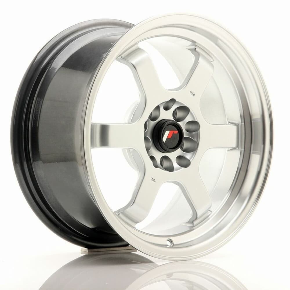 Car Wheel Rim Japan Racing JR12 Silver 16" PCD 4x100 PCD 4x108 ET22 CB 73,1