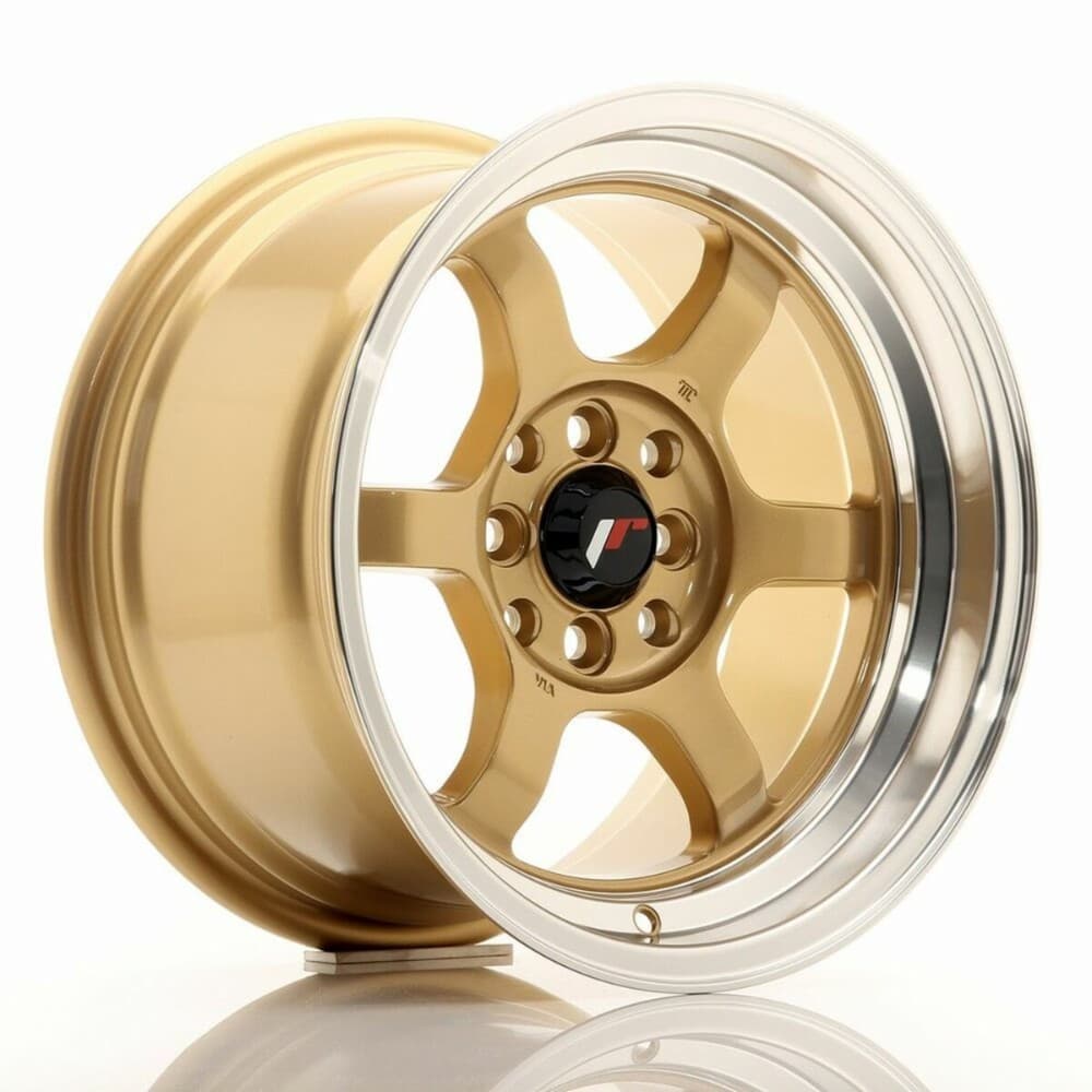 Car Wheel Rim Japan Racing JR12158541373GD Golden 15" PCD 4x114 ET13 CB 73,1