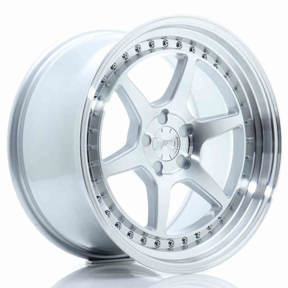 Car Wheel Rim Japan Racing JR431895F25X1572SM Silver 18" ET35 ET15 CB 72,6