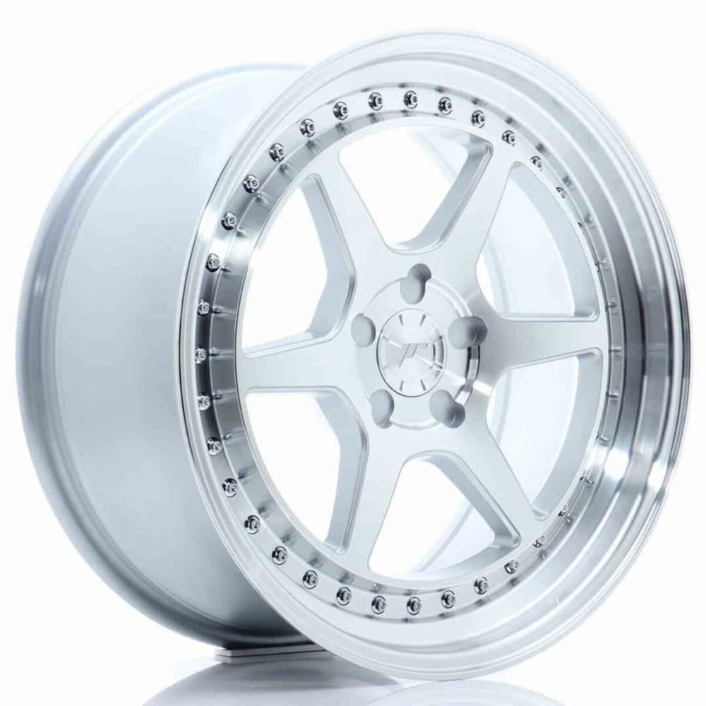 Car Wheel Rim Japan Racing JR431885F15X1572SM Silver 18" ET35 ET15 CB 72,6