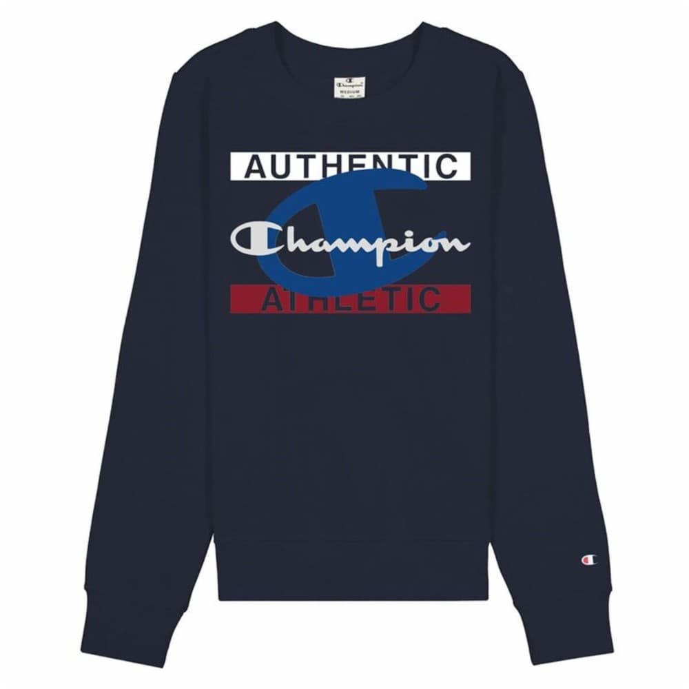 Men’s Sweatshirt without Hood Champion Authentic Athletic M Dark blue