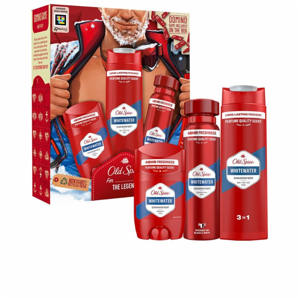 Set Personal Hygiene for Men Old Spice WHITEWATER 3 Pieces