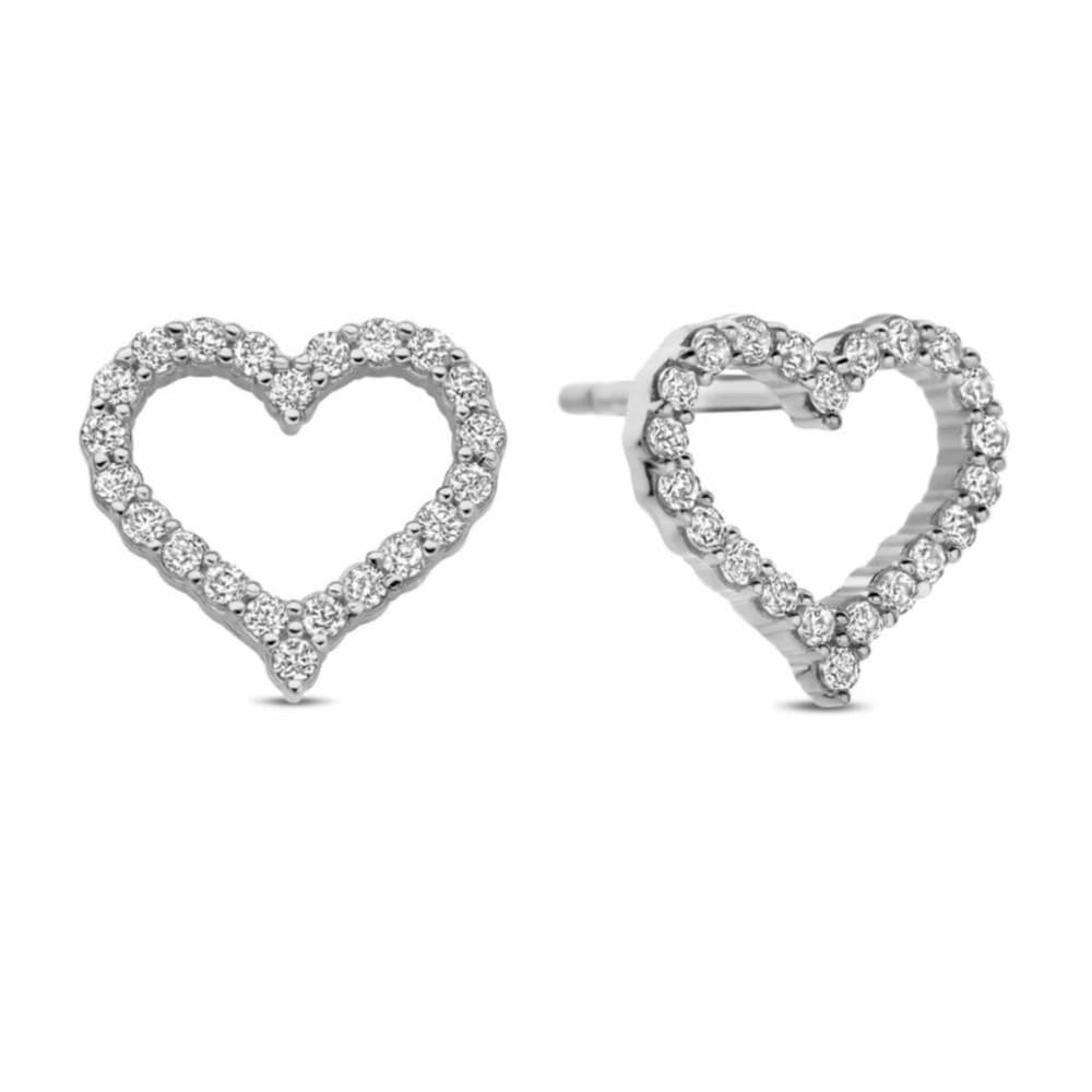 Ladies' Earrings New Bling 9NB-1443 Silver