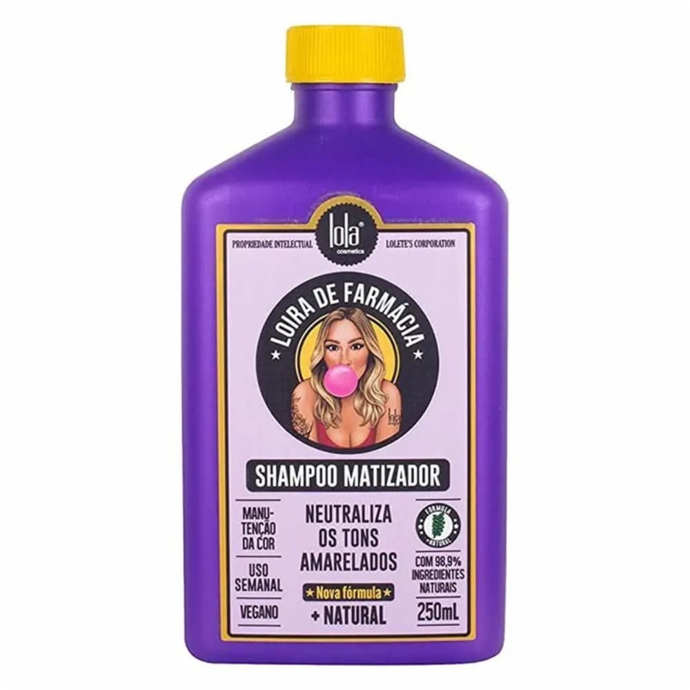 Toning Shampoo Lola Cosmetics LOIRA DE FARMÁCIA 250 ml