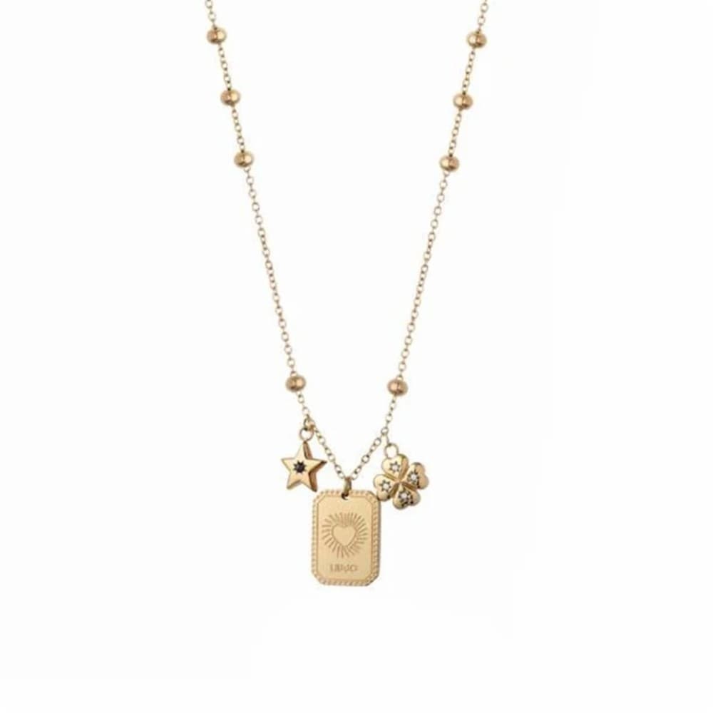 Ladies' Necklace LIU JO LJ3158 Golden