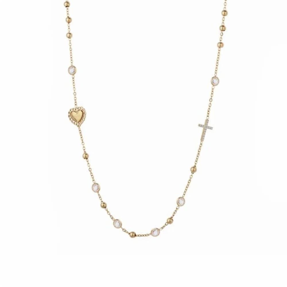 Ladies' Necklace LIU JO LJ3201 Golden