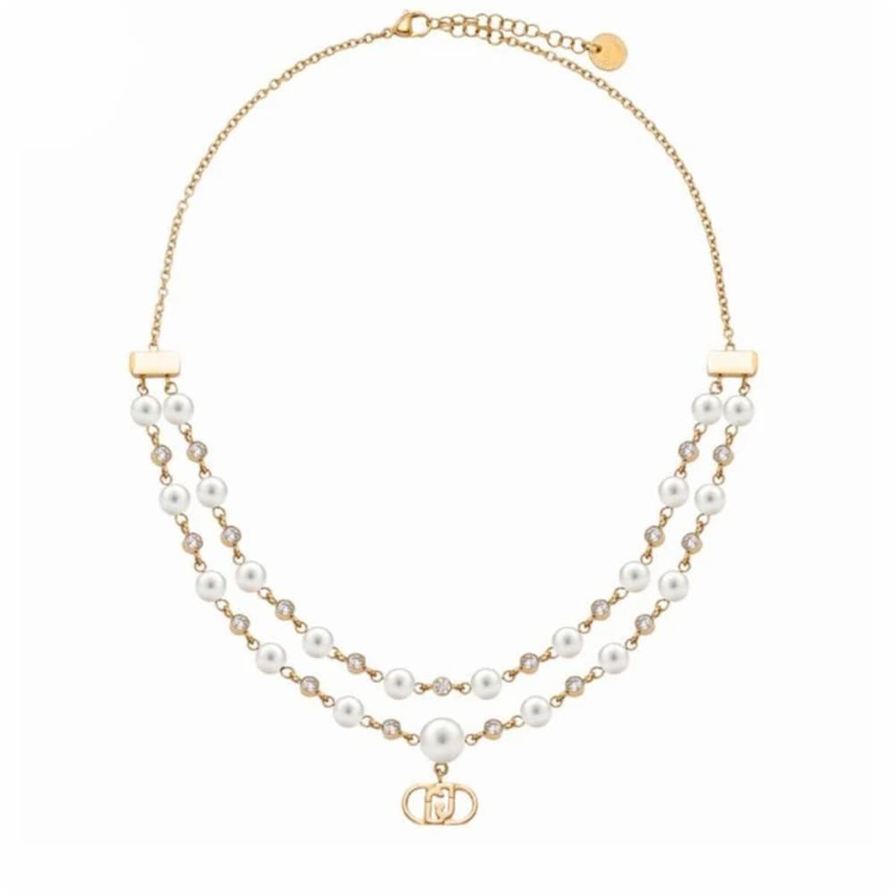 Ladies' Necklace LIU JO LJ3169 Golden