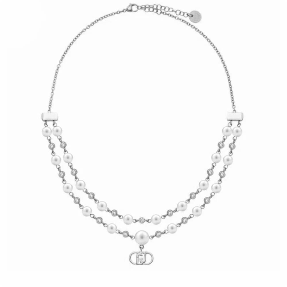Ladies' Necklace LIU JO LJ3170 Silver