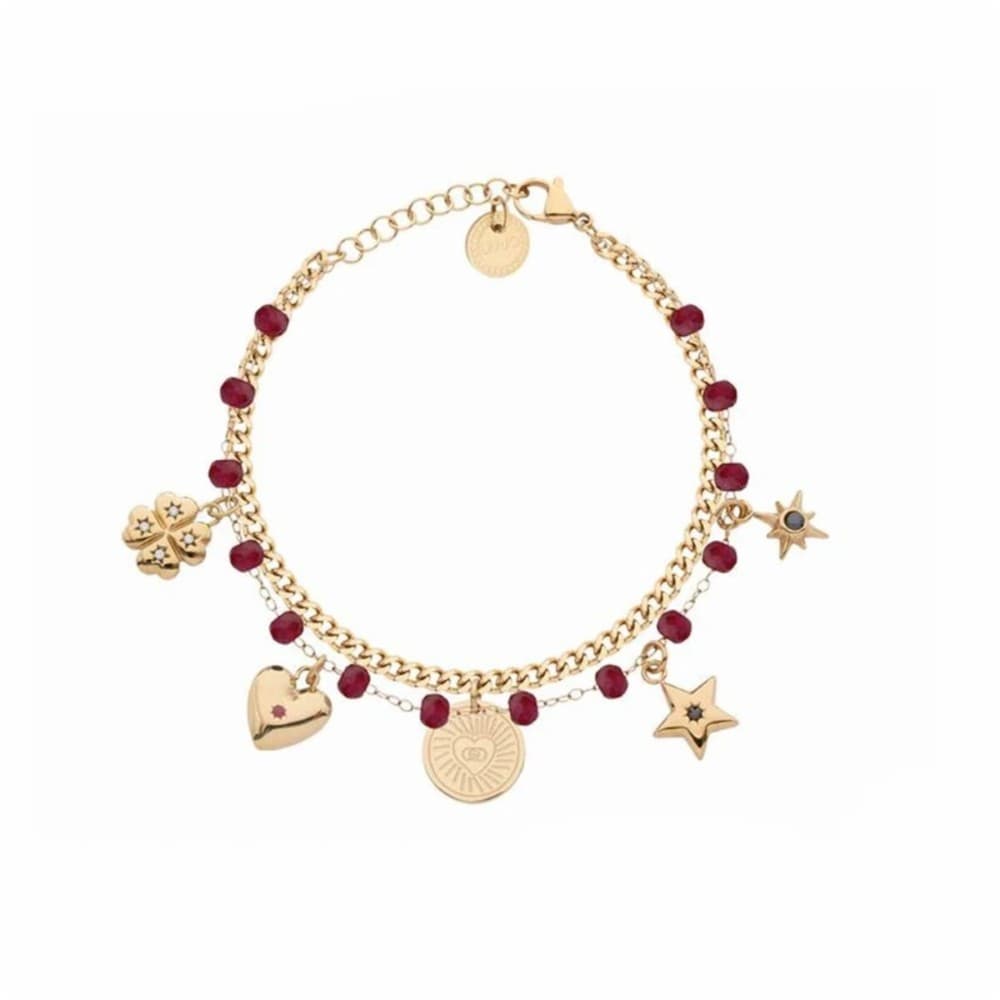 Ladies' Bracelet LIU JO LJ3178 Golden