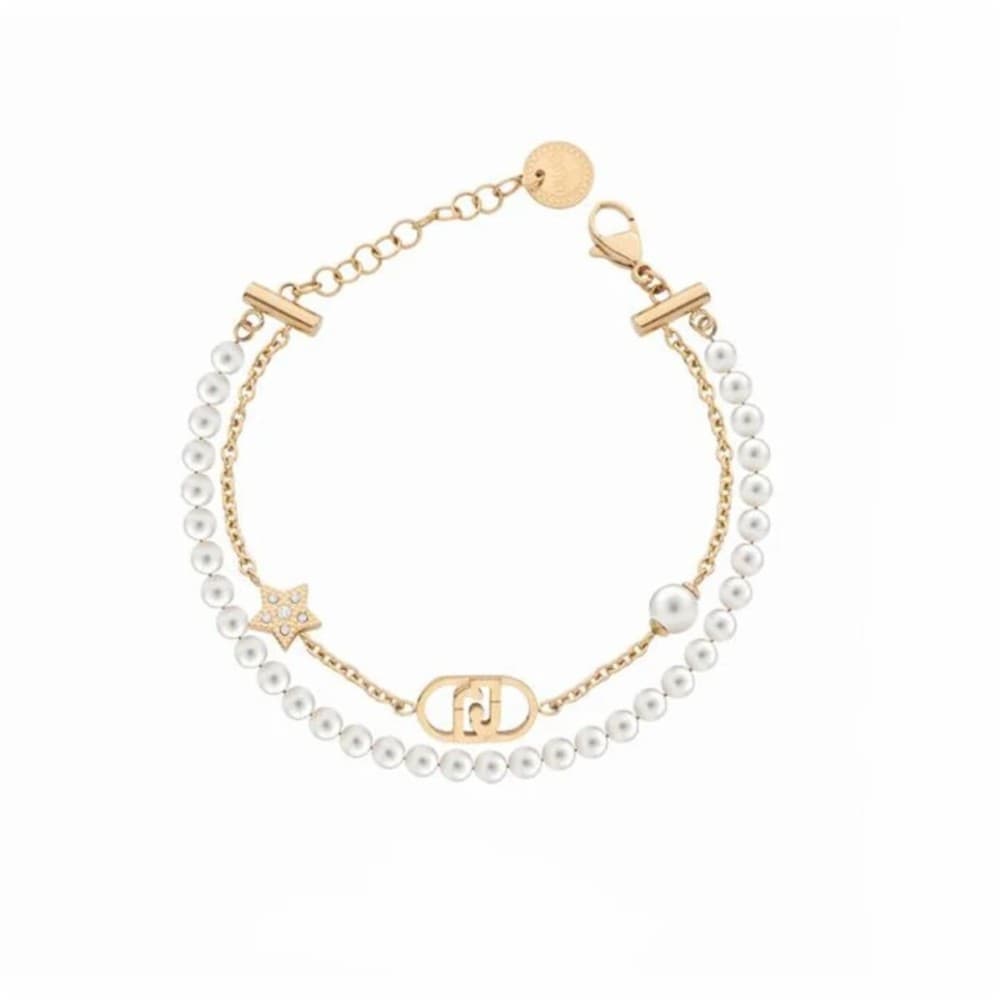 Ladies' Bracelet LIU JO LJ3166 Golden