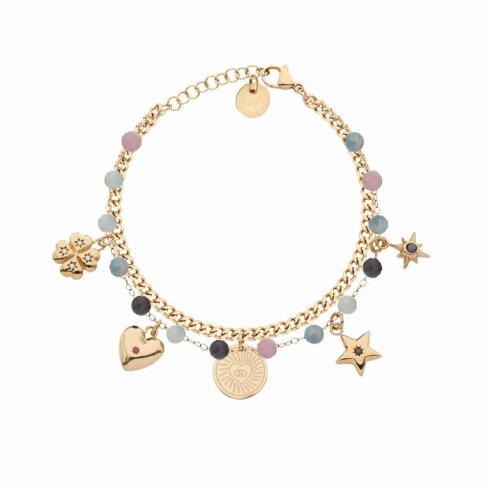 Ladies' Bracelet LIU JO LJ3182 Golden