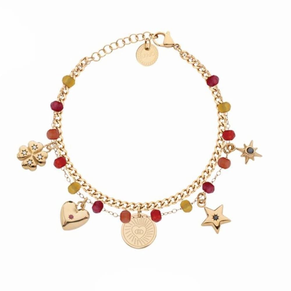 Ladies' Bracelet LIU JO LJ3180 Golden