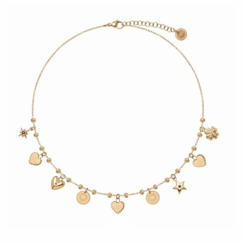 Ladies' Necklace LIU JO LJ3162 Golden