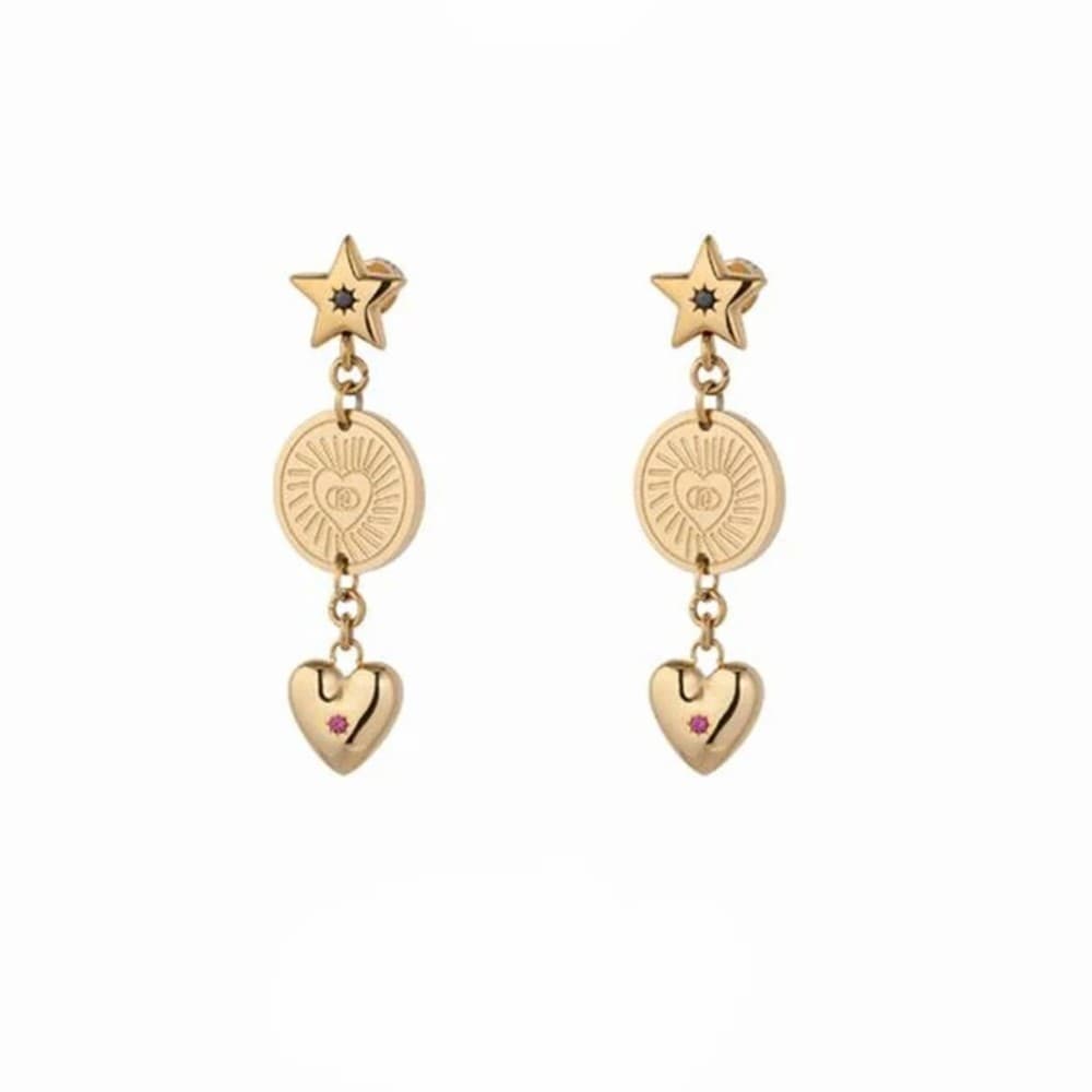 Ladies' Earrings LIU JO LJ3185 Golden