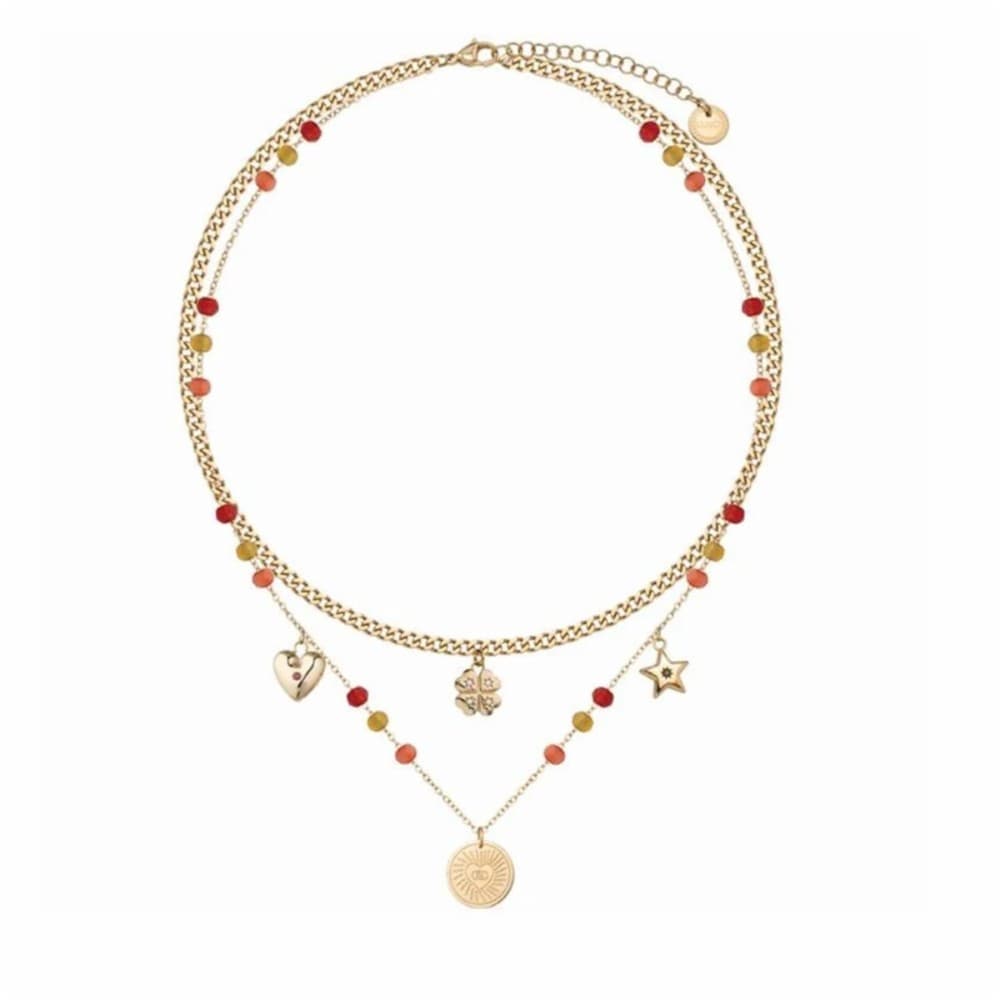 Ladies' Necklace LIU JO LJ3179 Golden