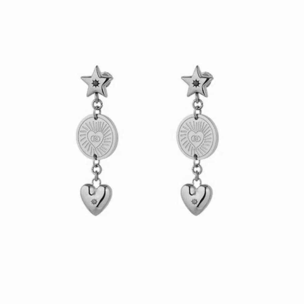 Ladies' Earrings LIU JO LJ3186 Silver