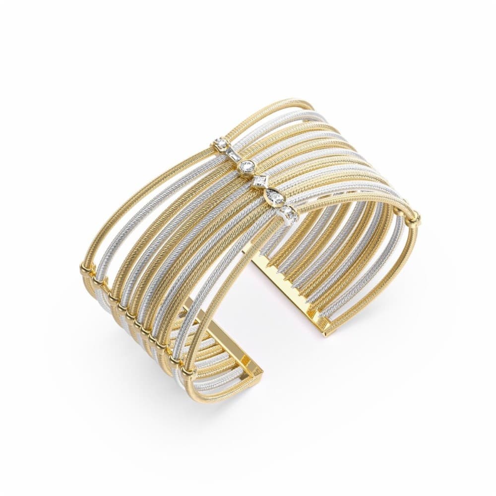 Ladies' Bracelet Guess JUBB05385JWYGRHS Golden