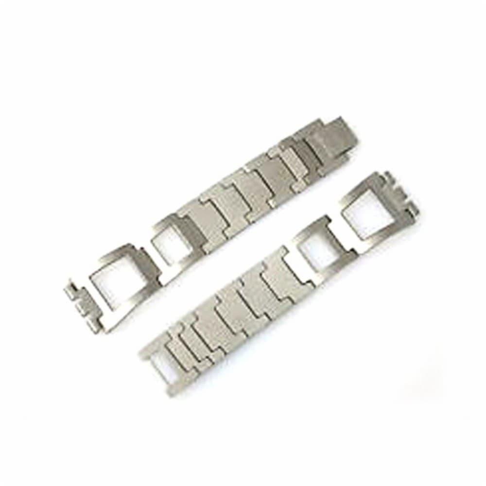 Watch Strap Swatch ASFK102G Silver