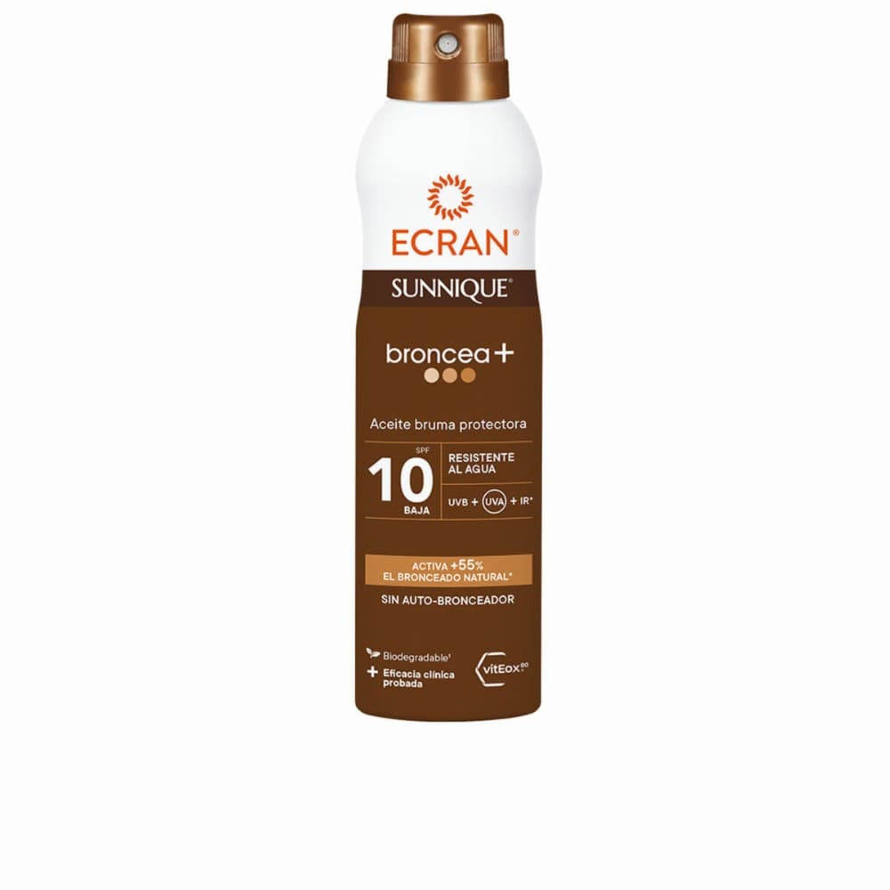 Tanning Oil Ecran Ecran Sunnique Spf 10 250 ml Spray