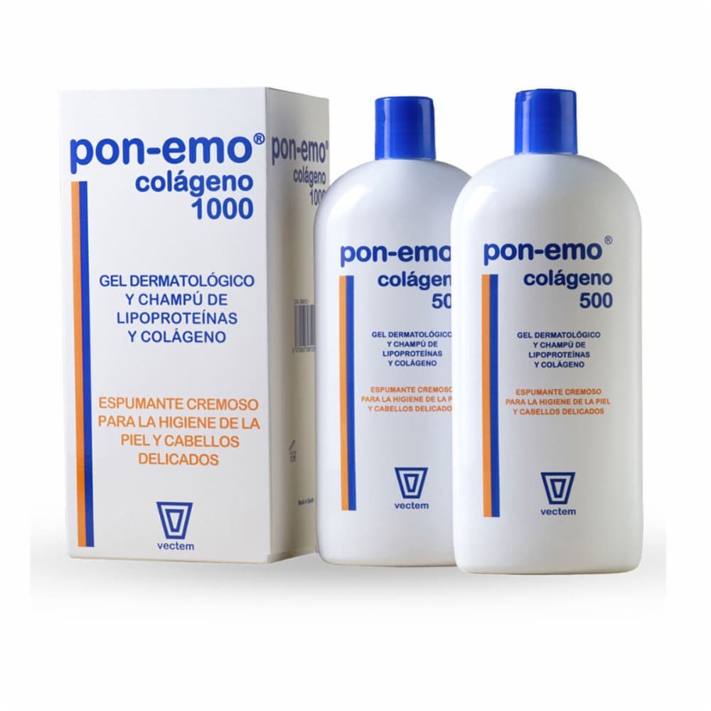 2-in-1 Gel and Shampoo Pon-emo PON-EMO COLÁGENO 500 ml 2